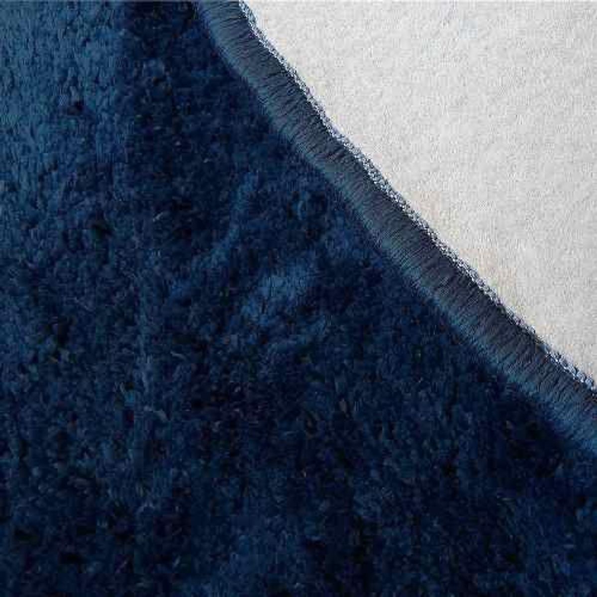 Tapete Shaggy Classic 150X200 Cm Azul Marinho, marca Oasis Tapetes - Foto 2