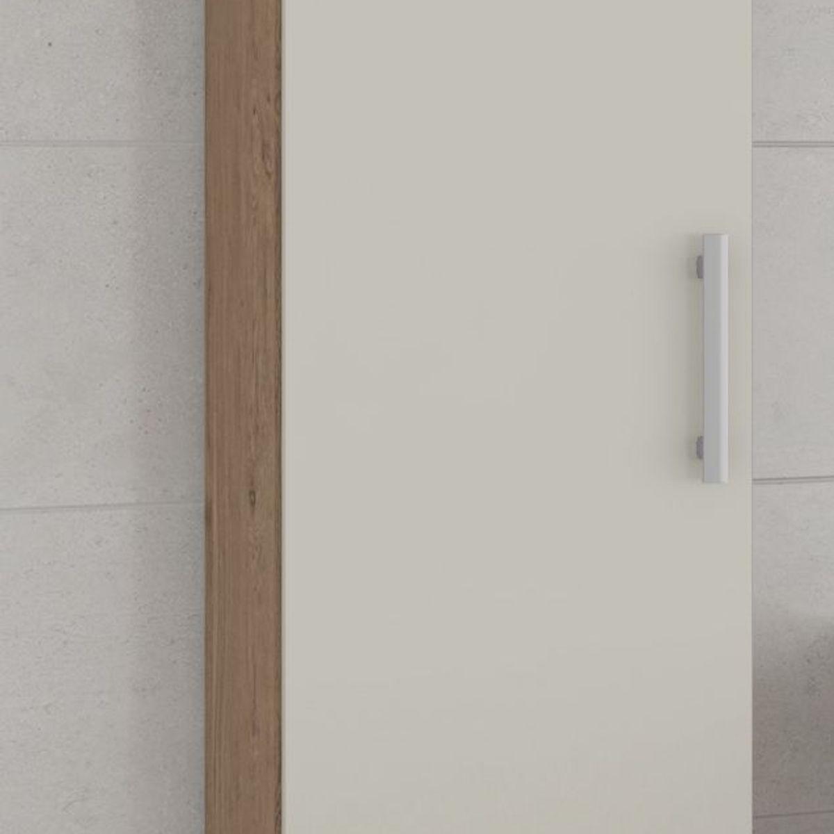 Armário Paneleiro Flex Amêndoa/Off White, marca Mgm - Foto Principal