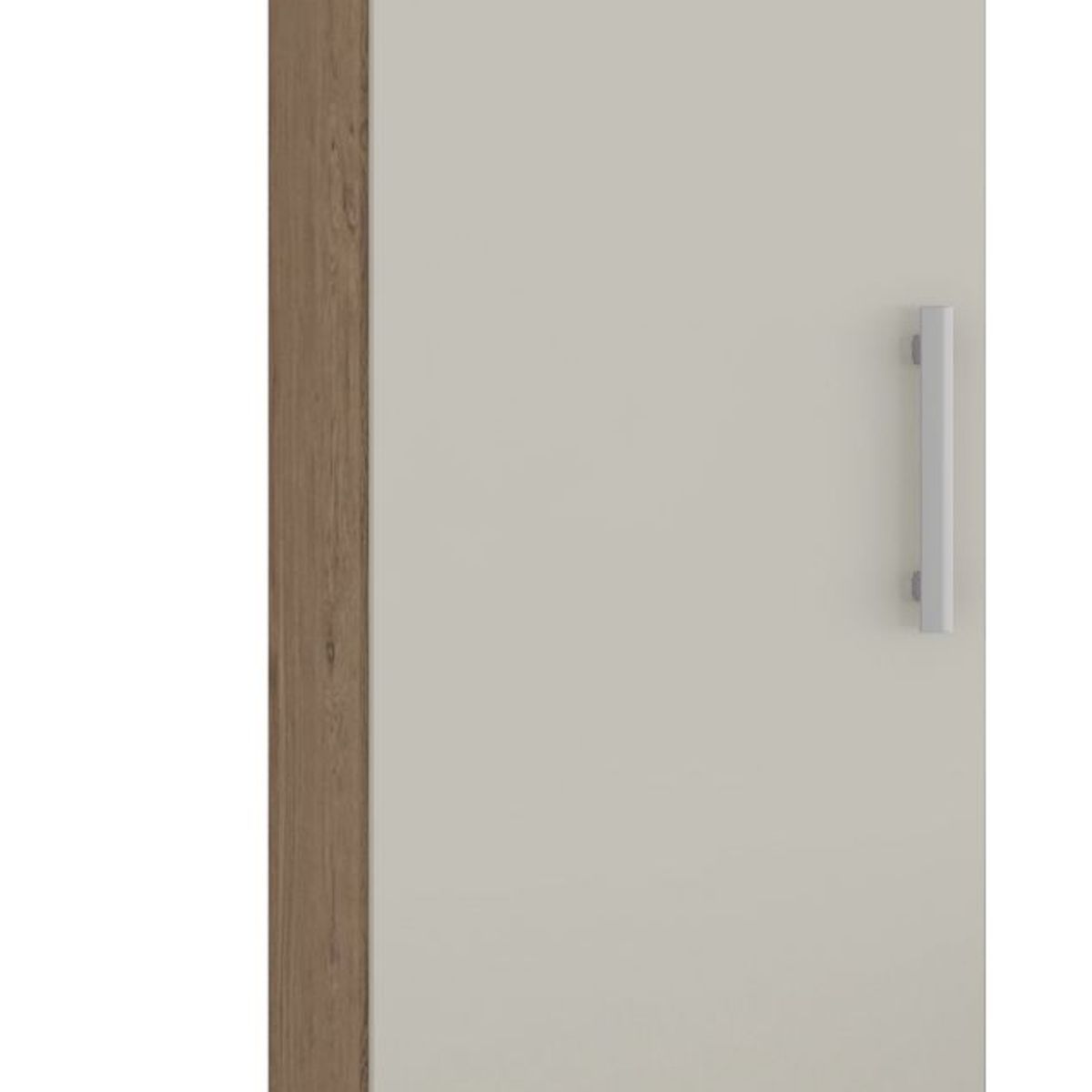 Armário Paneleiro Flex Amêndoa/Off White, marca Mgm - Foto 2