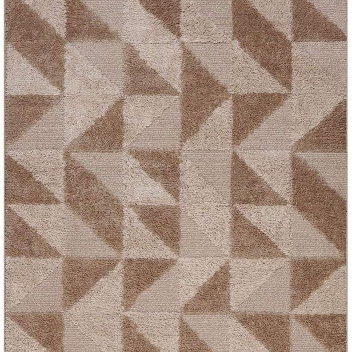 Tapete Shaggy Jazz 06 150X200 Cm Trigo, marca Oasis Tapetes - Foto 2