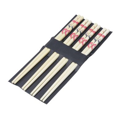 Conjunto 4 Pares de Hashi de Bambu 24Cm