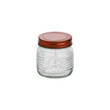 Porta Mantimento Vidro com Tampa Aço 250Ml