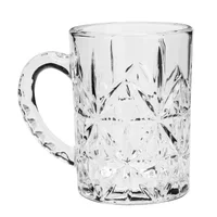Conjunto 6 Canecas para Cappuccino de Vidro Paris