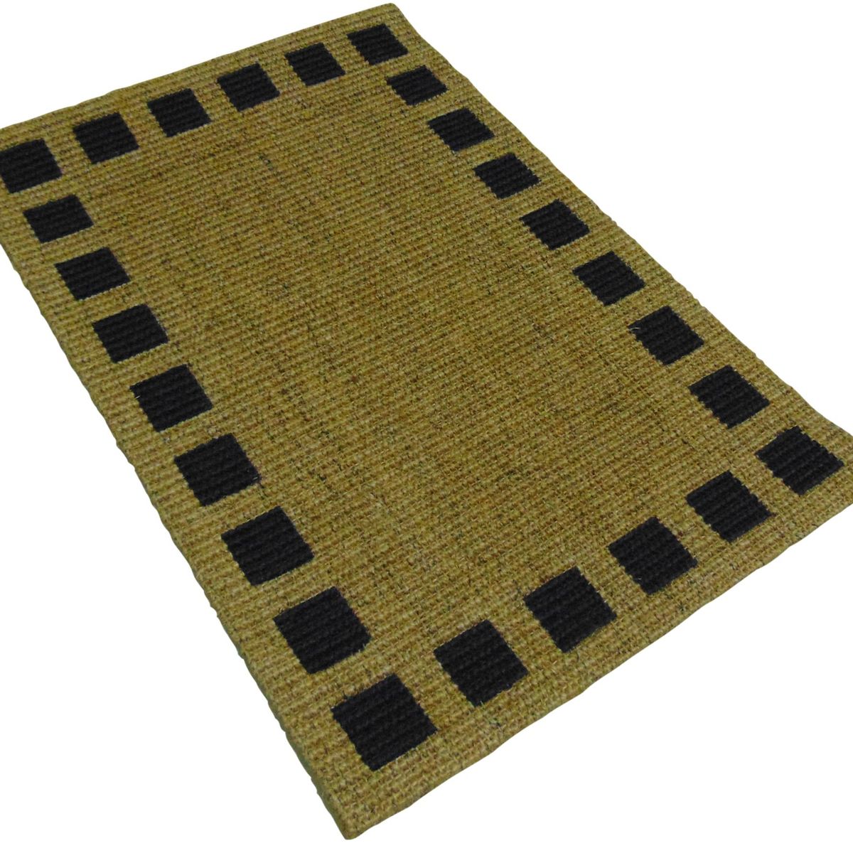 Capacho Sisal 40x60cm Pintado Basic 05 Preto Apaeb Sisal, marca Apaeb Sisal - Foto Principal