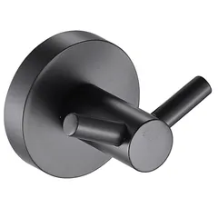 Cabide Duplo Chicago Preto Fosco Sensi D'acqua
