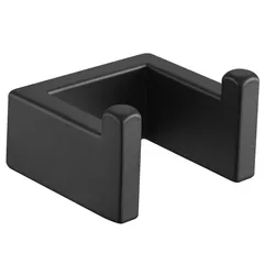 Cabide Duplo New York Preto Fosco Sensi D'acqua