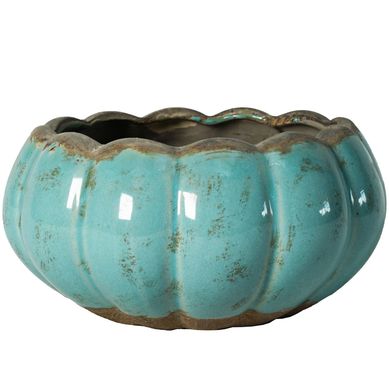 Tigela Cermica Nepal Celeste 15x8cm Homy