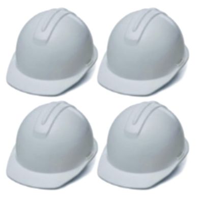 Kit com 4 Capacetes Evolution Branco