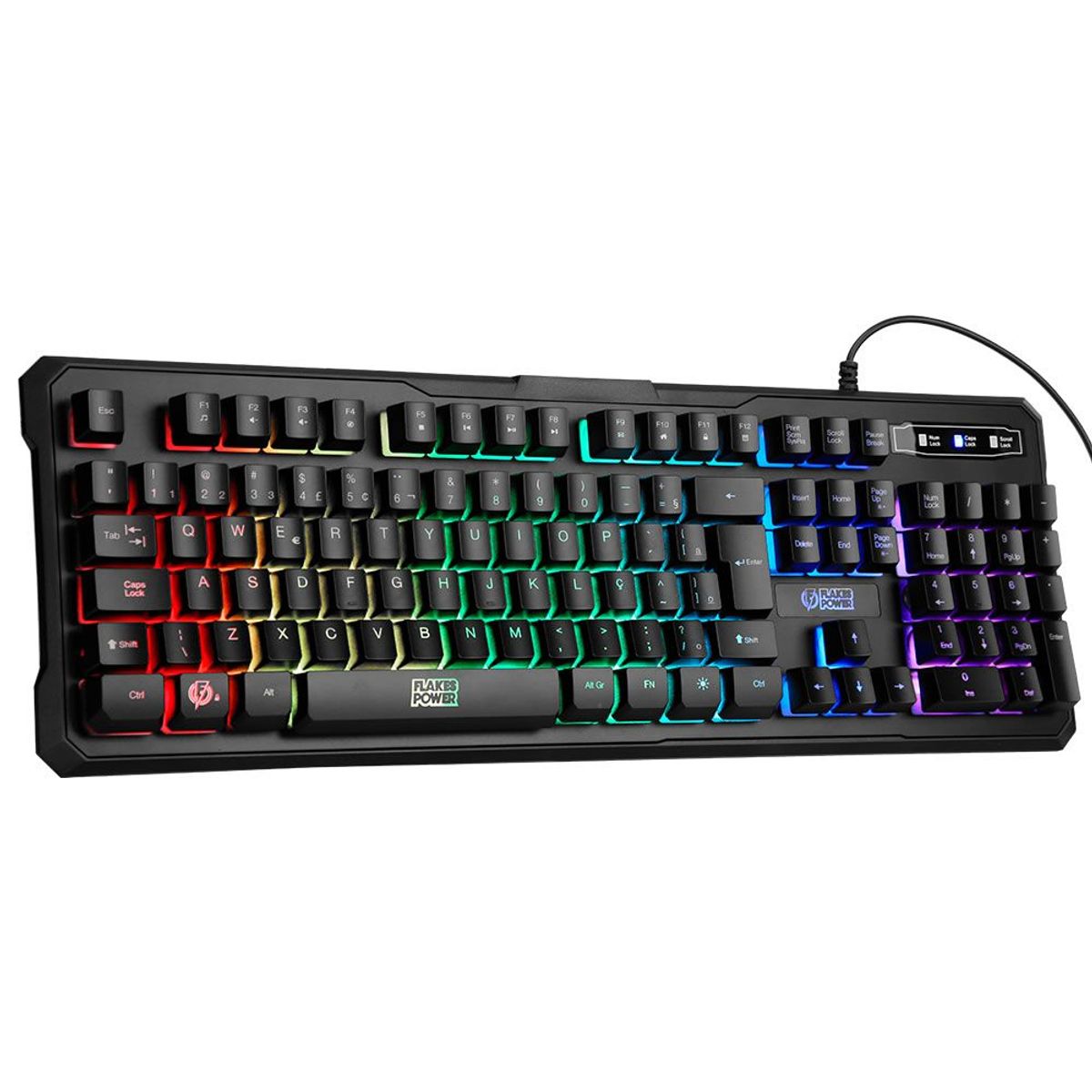 Teclado Gamer Flakes Power Battle, marca Elg - Foto Principal