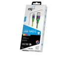 Cabo Usb Tipo-C Rainbow Rec E Sinc 1M