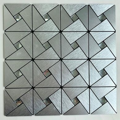 Pastilha Alumnio 1006 30X30 Glass Mosaic