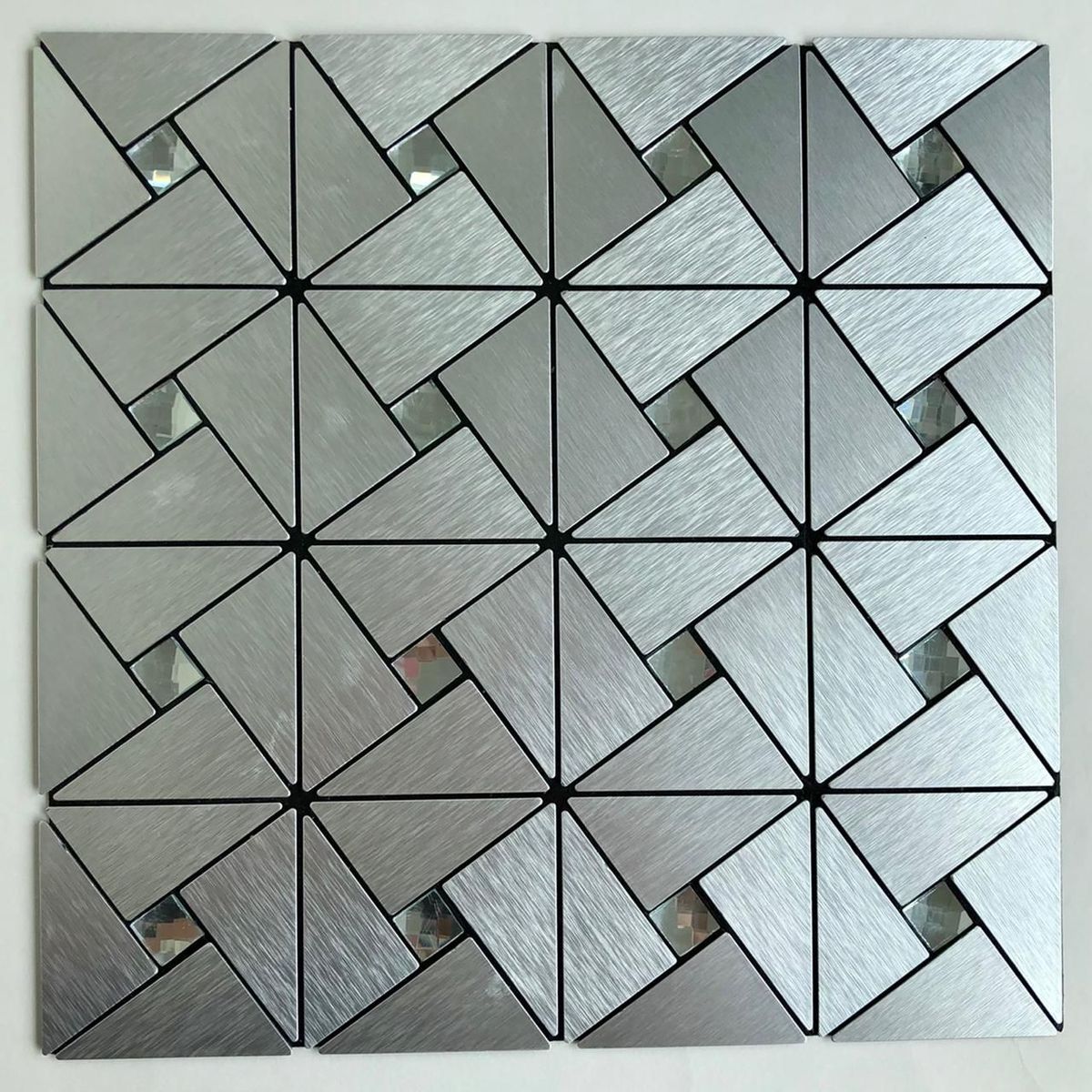 Pastilha Alumínio 1006 30X30 Glass Mosaic, marca Glass Mosaic - Foto Principal
