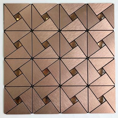 Pastilha Alumnio 1007 30X30 Glass Mosaic