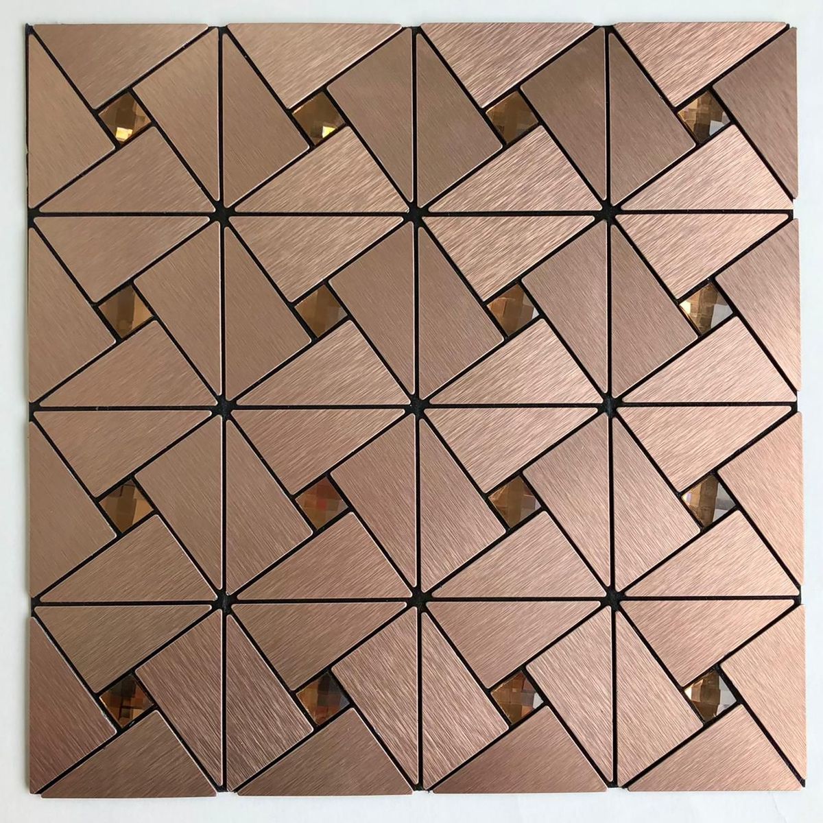Pastilha Alumínio 1007 30X30 Glass Mosaic, marca Glass Mosaic - Foto Principal