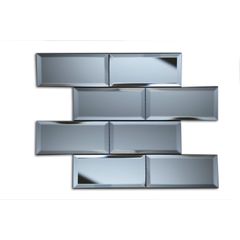 Pastilha Espelho MBM05 30,5x37,6cm Glass Mosaic
