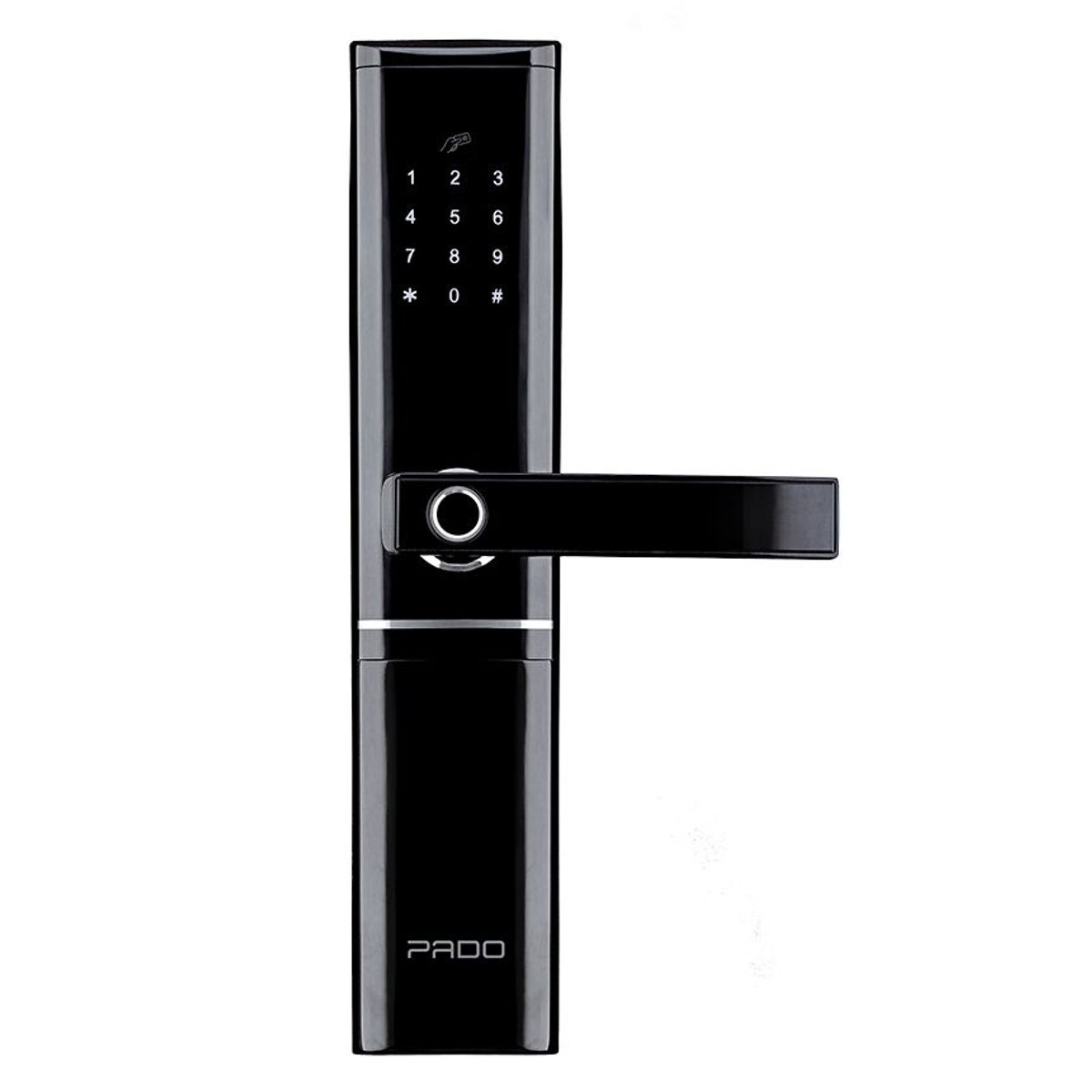 Fechadura Digital de Embutir FDE-500 Pro Pado Preta, marca Pado - Foto Principal