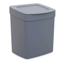Lixeira Full 2,5L Cinza