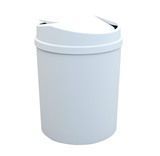 Lixeira 5L Basculante Branca
