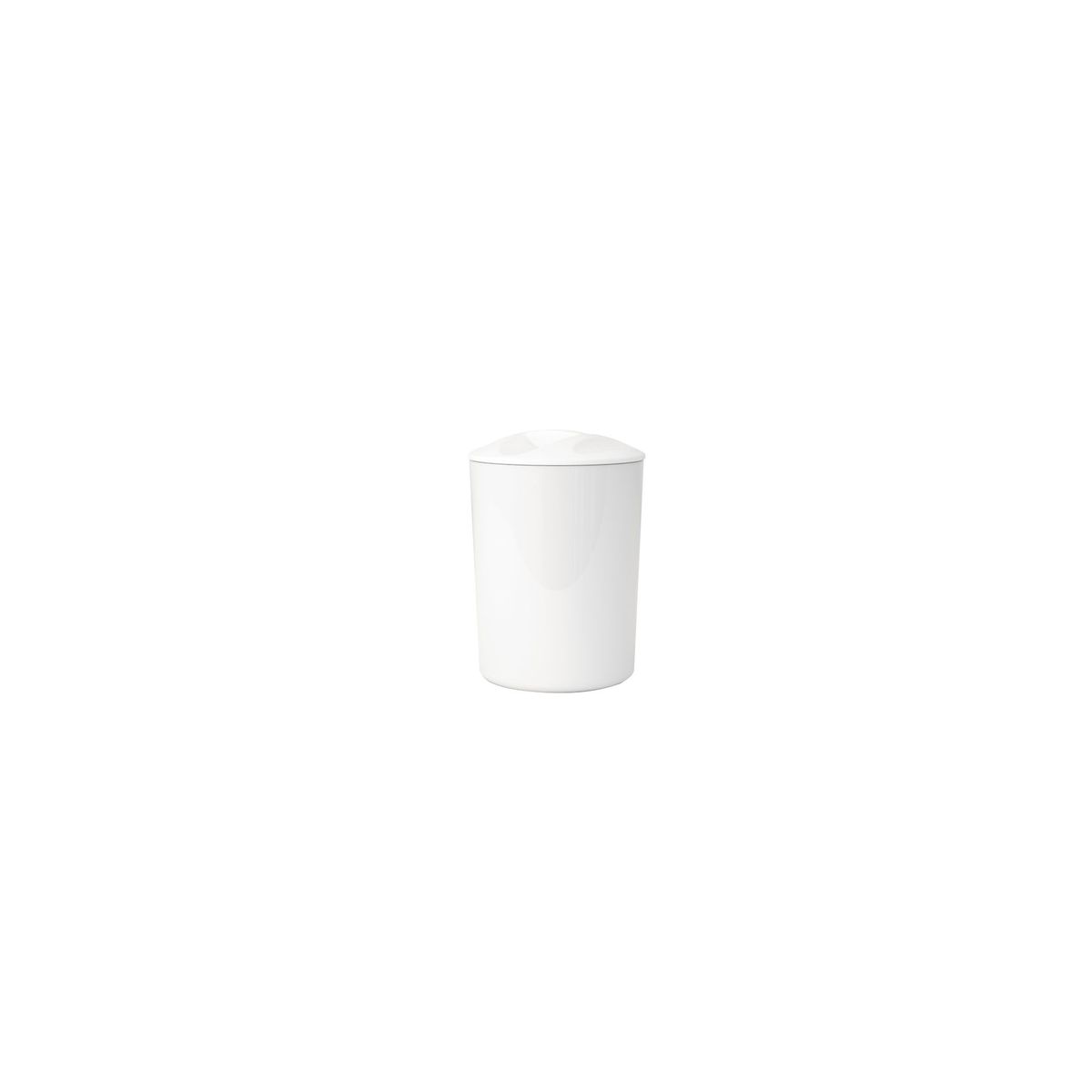 Porta Algodão e Hastes Flexíveis em Plástico One Branco, marca Utility - Foto Principal
