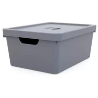 Caixa Collection 10L C/ Tampa Cinza