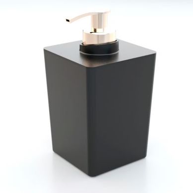 Porta Sabonete Liquido Infinity Preto