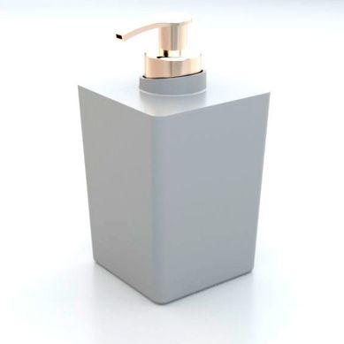 Porta Sabonete Liquido Infinity Branco