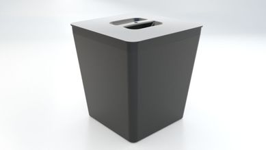 Lixeira 5L Infinity Preto