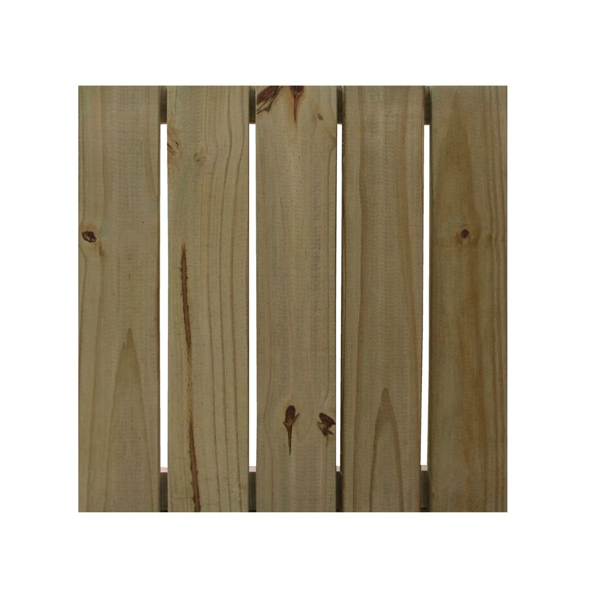 Deck em Madeira Pinus Autoclavado 50X50 Supermax, marca Supermax - Foto 2