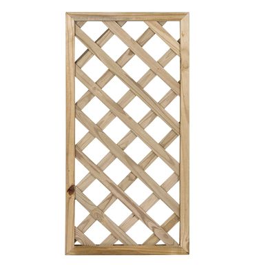 Trelia para Jardim Vertical Entrelaada em Pinus Autoclavado 120x80cm