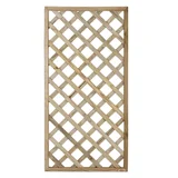 Treliça para Jardim Vertical Entrelaçada em Pinus Autoclavado 180x90cm Supermax
