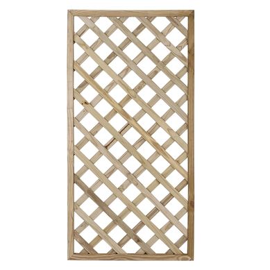Trelia para Jardim Vertical Entrelaada em Pinus Autoclavado 180x90cm