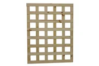 Treliça para Jardim Vertical Quadriculada em Pinus Autoclavado 120x80cm