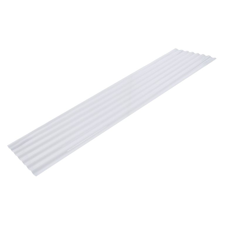 Telha Ajover Policarbonato Ajozinc (Onda Baixa ) 2,44m x 0,50m