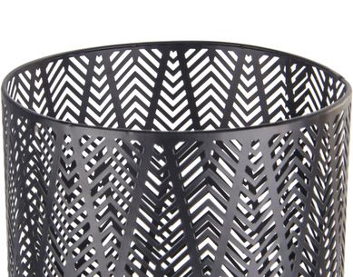 Porta Vaso Preto 2020x54cm