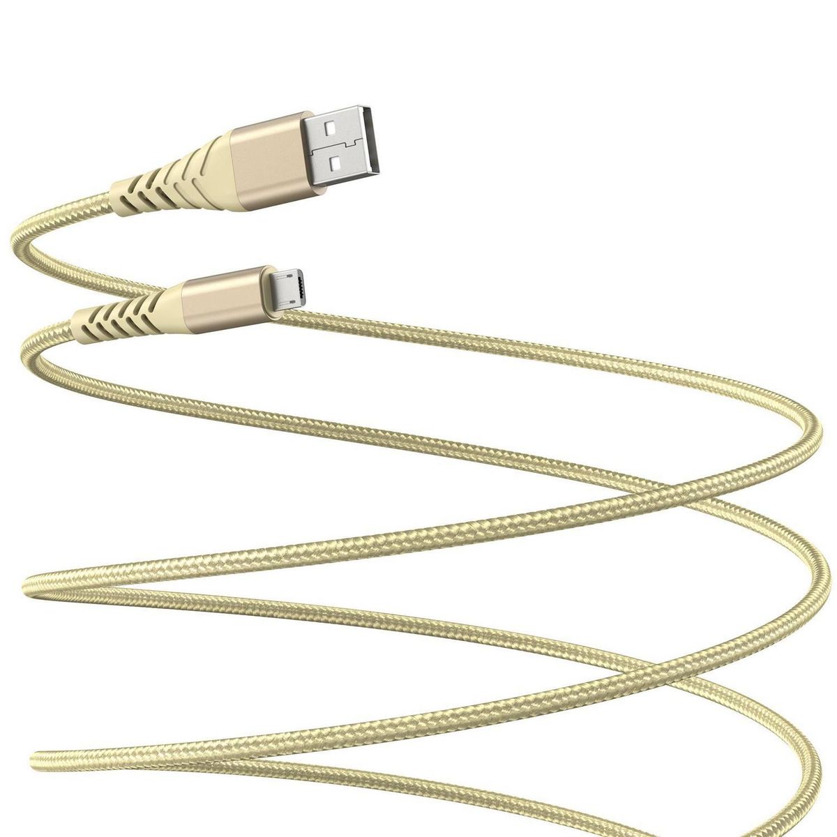 Cabo USB a Micro 3m Dourado, marca  - Foto Principal