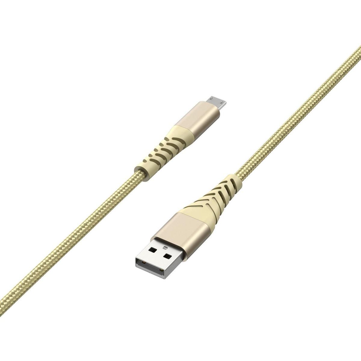 Cabo USB a Micro 3m Dourado, marca  - Foto 2