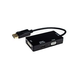 ADAPTADOR DISPLAYPORT X VGA / HDMI /DVI