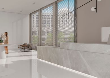 Porcelanato neutral Ofw Natural Ppp 100X100 Ret Cx2 Portinari