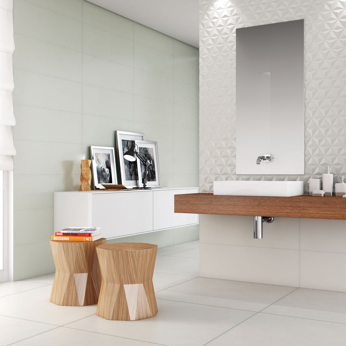 Porcelanato Diamante Matte Pe 29,1X87,7cm Ret Caixa 1,02m², marca Portinari - Foto Principal