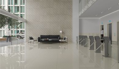 Porcelanato neutral Polido Ppp 90X90 Ret Cx1,61