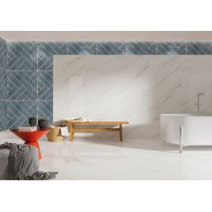 Porcelanato Retificado Natural Véu de Noiva White 120x120cm Caixa 1,44m² Ceusa
