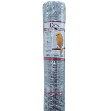 Tela Viveiro 1/2 Bwg 24 Zn L Eve 1,00X10