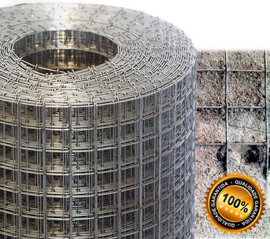 Tela Reboco Zn 1,24Mm 25X25 0,50M X 25M