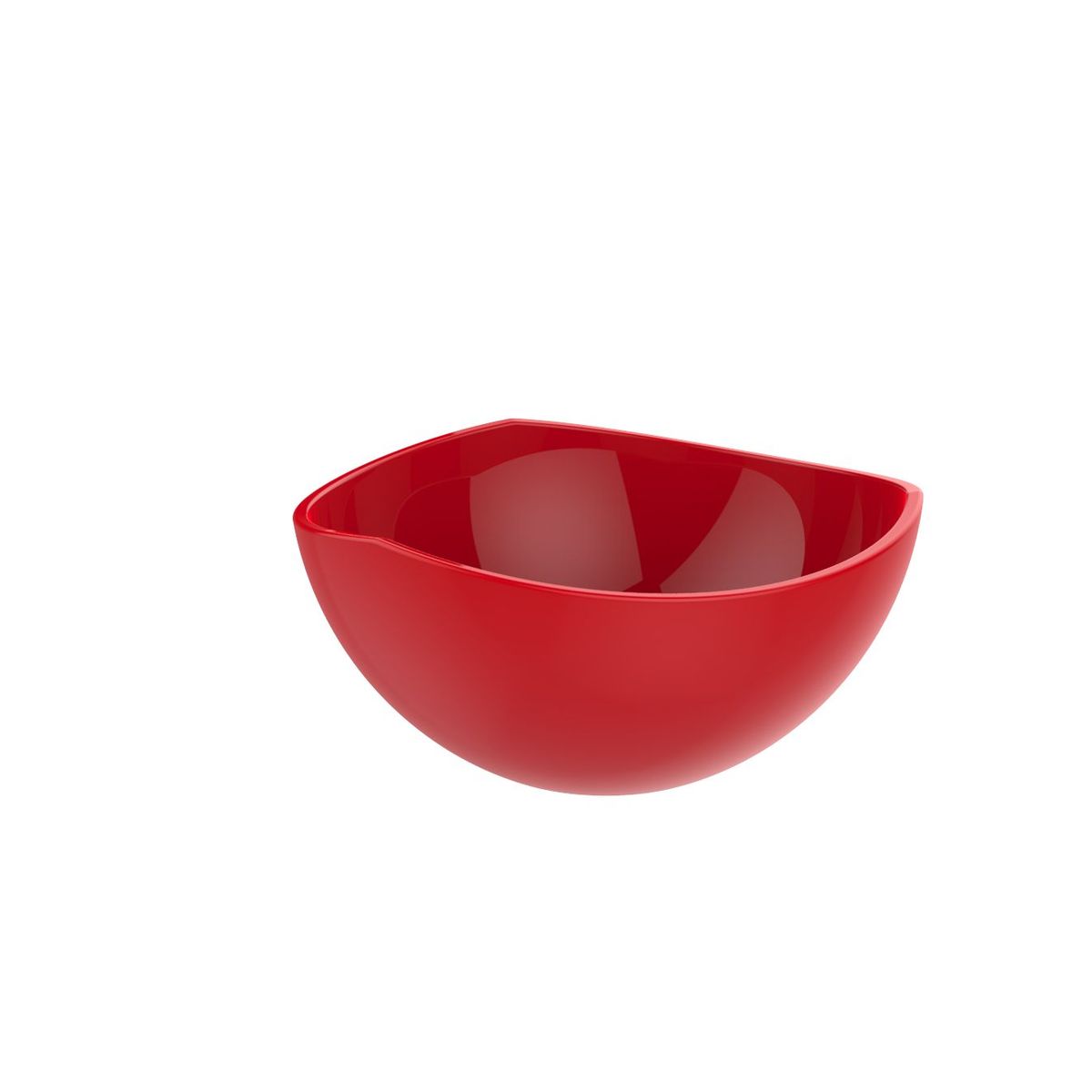 Bowl Vermelho 500ml 18cmx14,5cmx14,5cm Crippa, marca Crippa - Foto 2