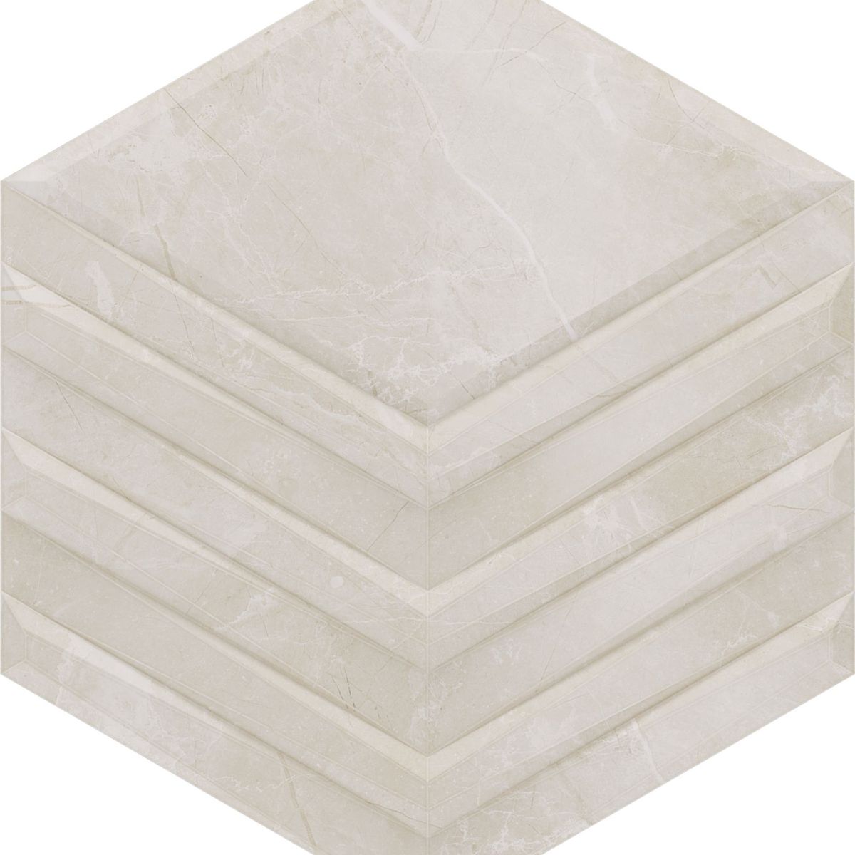 Porcelanato Castellón Hexa Be Matte Pe 17,44X17,44cm Portinari, marca Portinari - Foto 2