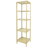 Estante de Bambu 5 Prateleiras Just Home Collection