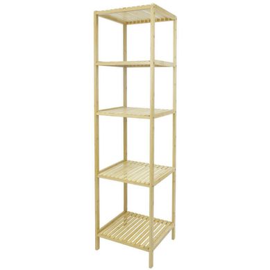 Estante de Bambu 5 Prateleiras Just Home Collection