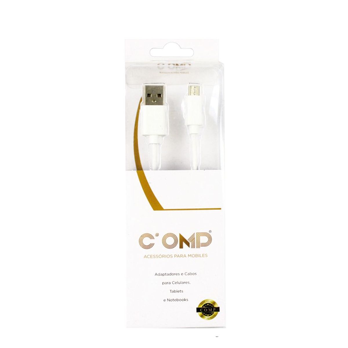 Cabo Usb X Smartphone 2M Branco, marca  - Foto 2
