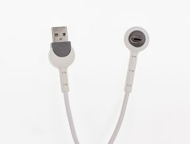 Cabo Usb X Smartphone 90 Graus 1M Branco