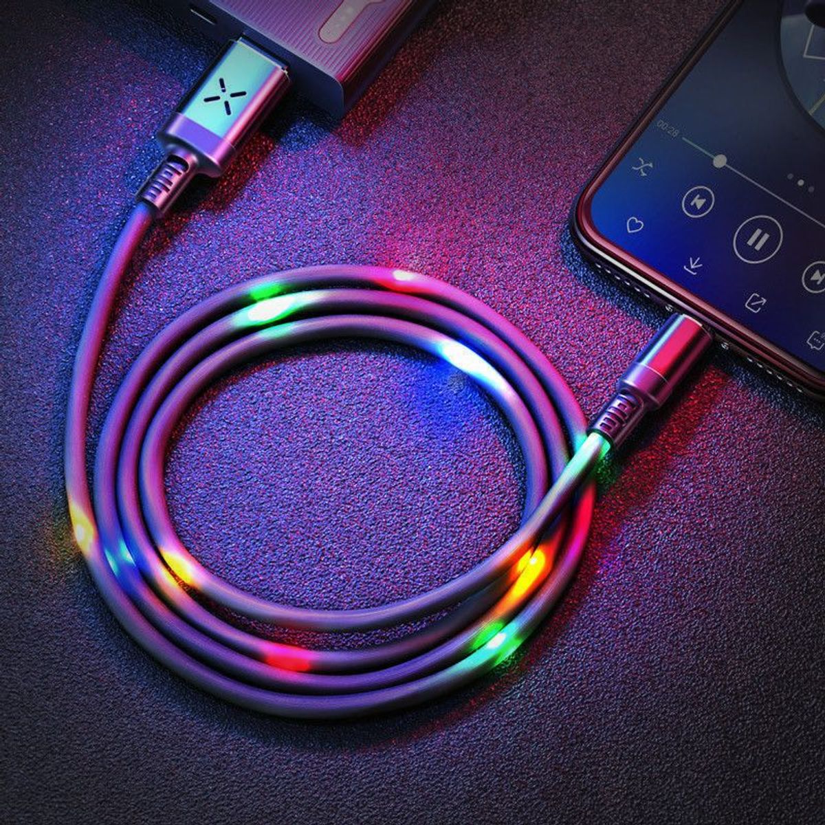CABO USBXIPHONE C/LED ATIVAD P SOM 1M CZ, marca  - Foto Principal